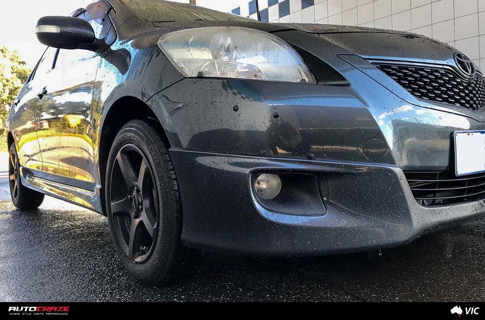 TOYOTA COROLLA C SPEC2 SATIN BLACK